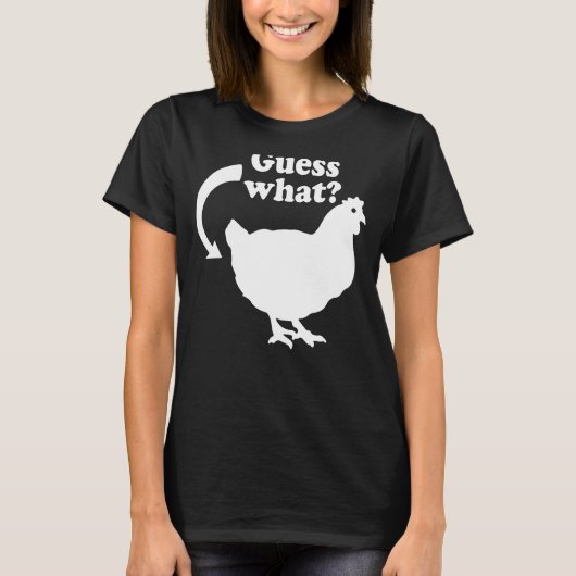 何チキンお尻 Tシャツ (正面)