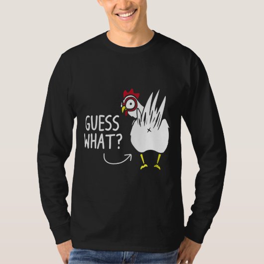 何チキンお尻 Tシャツ (正面)