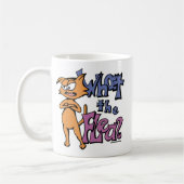 何ノミか。 Ambidextrousマグ コーヒーマグカップ (左)