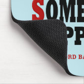 何パーソナライズされたかが祈起こるまで押す マウスパッド (コーナー)