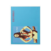 何ビキニの女の子サンダー_コーブ ノートパッド (回転)