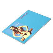 何ビキニの女の子サンダー_コーブ ノートパッド (アングル)