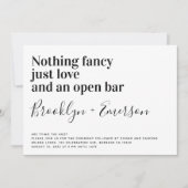 何ファンシーも愛しおもしろいた詳細結婚 招待状 (正面)