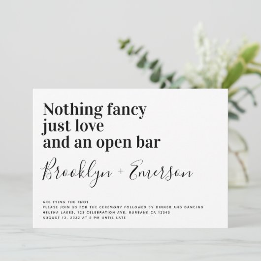 何ファンシーも愛しおもしろいた詳細結婚 招待状 (スタンド正面)