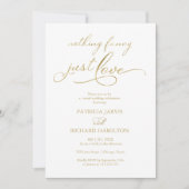 何ファンシーも愛しカジュアル結婚ない 招待状 (正面)