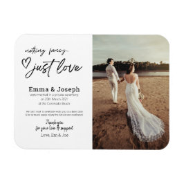 "何ファンシーも愛しモダンない"，ミニマル写真 マグネット