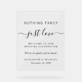 何ファンシーも愛し結婚ない アクリルサイン (正面)