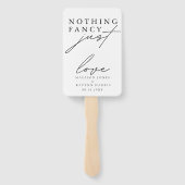 何ファンシーも愛し結婚ない ハンドファン (裏面)