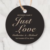 何ファンシーも愛し結婚ない フェイバータグ (裏面)