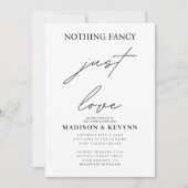 何ファンシーも愛し結婚ない 招待状 (正面)
