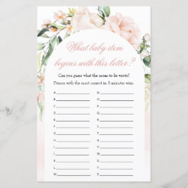 何ベビーアイテム象赤面赤ちゃんシャワーゲーム