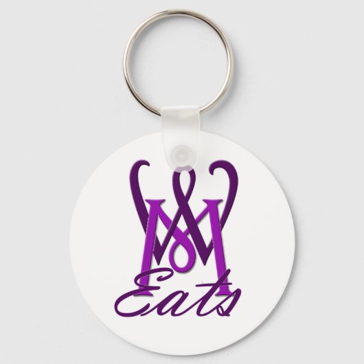 何ミッキー食べキーチェーン キーホルダー (正面)