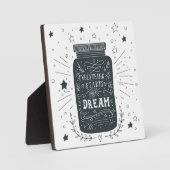 何事も夢から始まる フォトプラーク (正面)