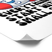 何事も小手から始める ポスター (角)