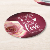 何事も情慾をもって為せ ラウンドペーパーコースター (アングル)