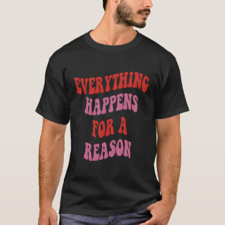 何事も理カラフル文字 Tシャツ