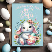 何人かのバニーがあなたにハッピーイースターを願カスタムう シーズンカード