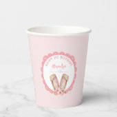 何人かのバニーがピンクの女の子を1つ回している 紙コップ (裏面)