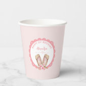 何人かのバニーがピンクの女の子を1つ回している 紙コップ (正面)