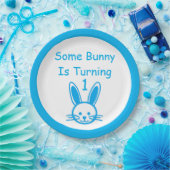 何人かのバニーが一つの誕生日を回している ペーパープレート (パーティー)