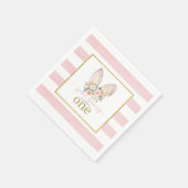 何人かのバニーが一つ回っている(バニー耳) スタンダードカクテルナプキン (角)