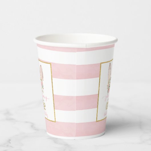 何人かのバニーが一つ耳を回していカスタムる 紙コップ (右)