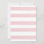 何人かのバニーが三つのバニーの耳を回している 招待状 (裏面)