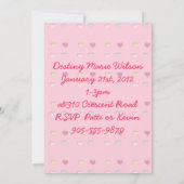 何人かのバニーが自分を変えようとしている 招待状 (裏面)