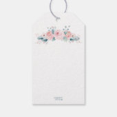 何人かのバニーが誕生日を持っている ギフトタグ (裏面)