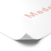 何人かのバニーが1人の女の子を1歳の誕生日に回している ポスター (角)