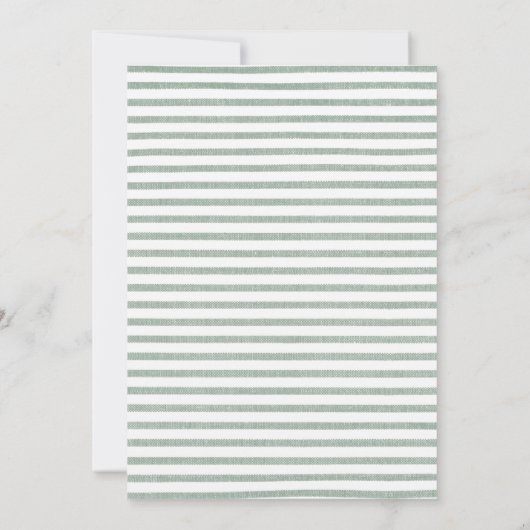 何人かのバニーが1人の男の子誕生日を回している 招待状 (裏面)