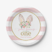 何人かのバニーがONE（バニー・イヤーズ）を回していカスタムる ペーパープレート (正面)