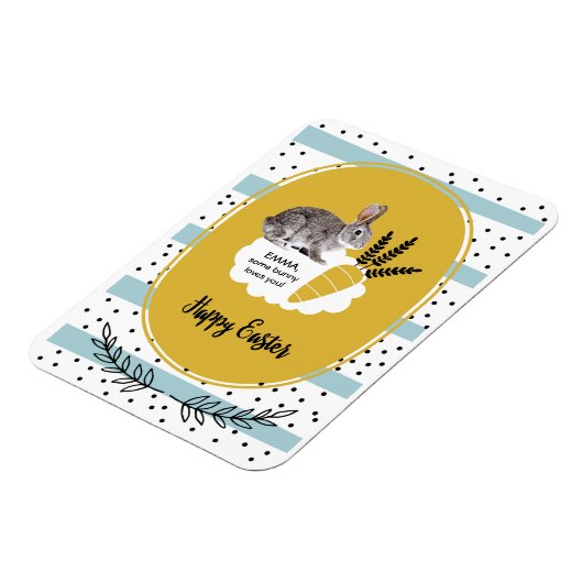 何人かのバニーはあなたを愛している。イースターギフトマグネット マグネット (左側)