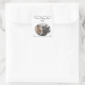 何人かのバニーは私の名前を愛している スクエアシール (バッグ)