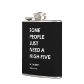 何人かの人々ちょうど皮肉な高い5つを必要とします フラスク (左)