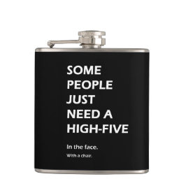 何人かの人々ちょうど皮肉な高い5つを必要とします フラスク