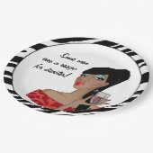 「何人かの人々は災難のレシピだ!」 ペーパープレート (アングル)