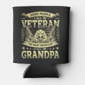 何人かの人々は私を退役軍人引用文 缶クーラー (正面)