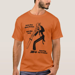 何人かの男遊がトロンボーン Tシャツ