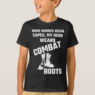 何人かの英雄の衣服岬は、私の英雄戦闘用ブーツを身に着けています Tシャツ