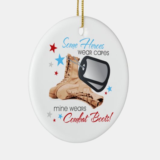 何人かの英雄の衣服岬、鉱山は戦闘用ブーツを身に着けています セラミックオーナメント (右)