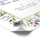 何人だと思う？バタフライガーデン水彩ゲーム ポスター (角)