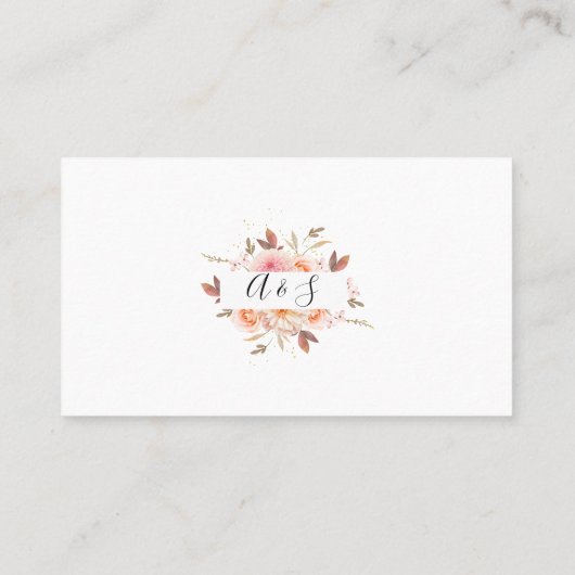 何人のキスがミセス・シャワーカードゲーム プレイスカード (裏面)