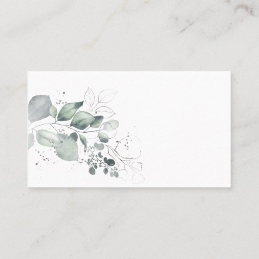 何人のキスがミセス・シャワーカードゲーム プレイスカード (裏面)