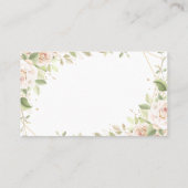 何人のキスがミセス・シャワーカードゲーム プレイスカード (裏面)