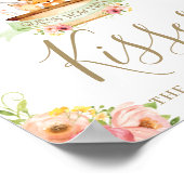 何人のキスが熱気球にサインするか推測 ポスター (角)