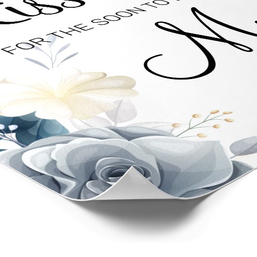 何人のキスが間もなくミセス・シャワーのゲーム ポスター (角)