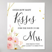 何人のキスが間もなくミセス・シャワーのゲーム ポスター (正面)