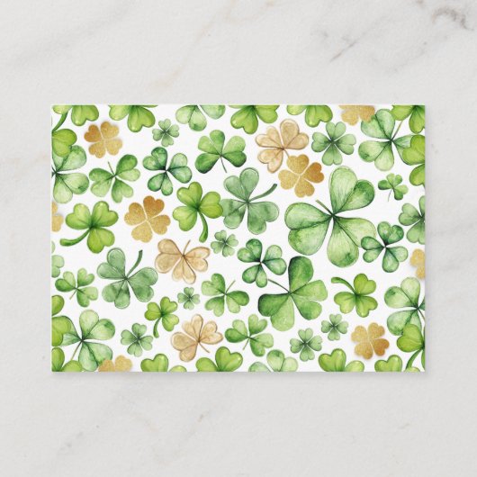 何人のキスの赤ちゃんシャワーゲームカード エンクロージャーカード (裏面)