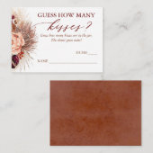 何人のキススグラスのゲームカード エンクロージャーカード (正面/裏面)